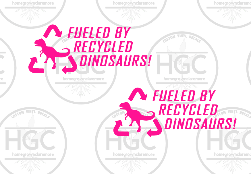 Thumbnail: 2 Pack -  Fueled by Recycled Dinosaurs
