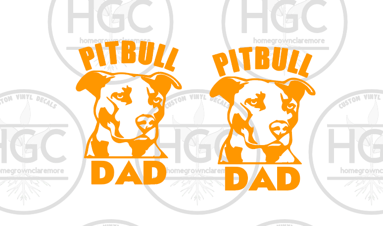 Thumbnail: 2 Pack -  Pitbull Dad