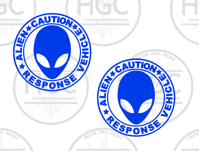 Thumbnail: 2 Pack -  Caution - Alien Response Vehicle