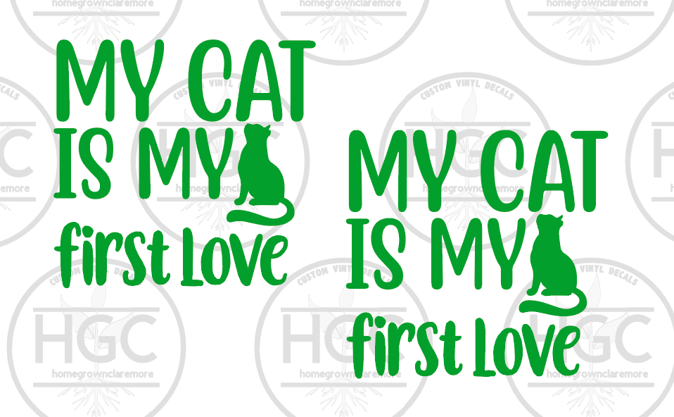 Thumbnail: 2 Pack - My Cat is My First Love