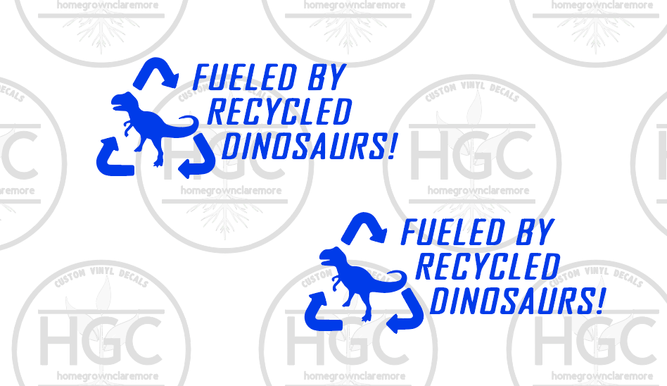 Thumbnail: 2 Pack -  Fueled by Recycled Dinosaurs