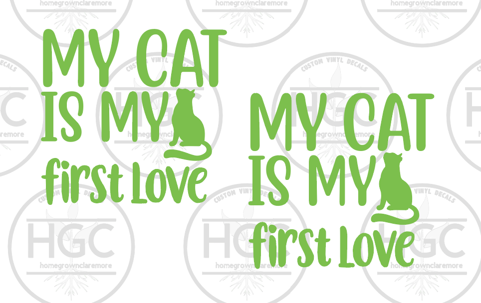 Thumbnail: 2 Pack - My Cat is My First Love