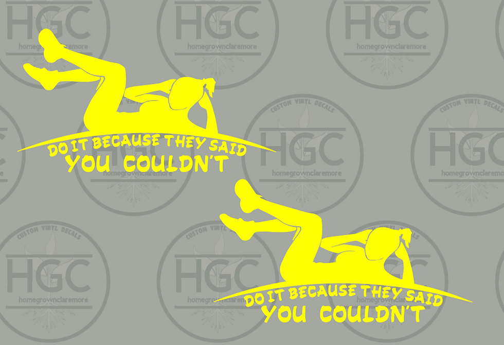 Thumbnail: 2 Pack -  Do It Because They Said You Couldn't