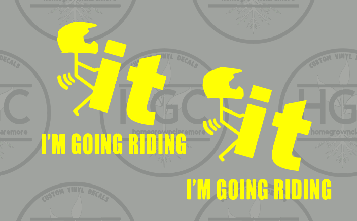 Thumbnail: 2 Pack -  Screw It I'm Going Riding - Quad Motocross