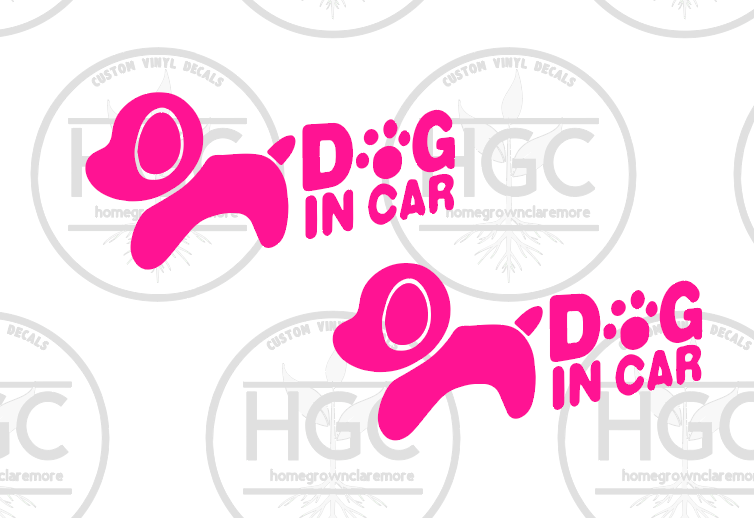 Thumbnail: 2 Pack -  Dog In Car