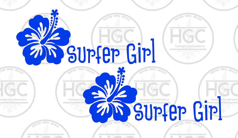 Thumbnail: 2 Pack -  Surfer Girl Hibiscus
