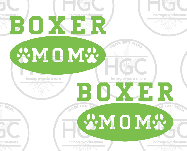Thumbnail: 2 Pack - Boxer Mom - Dog Lover
