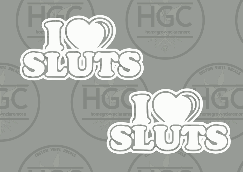 Thumbnail: 2 Pack - I Love Sluts