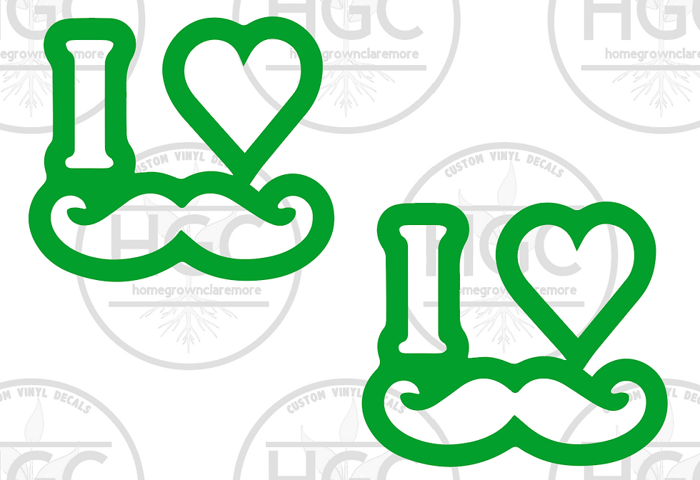 Thumbnail: 2 Pack - I Love Mustaches