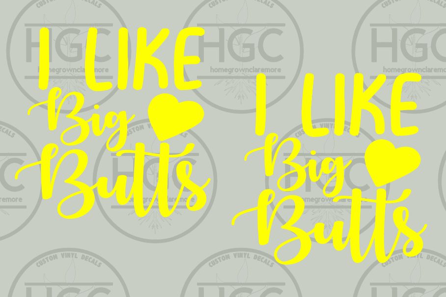Thumbnail: 2 Pack -  I Like Big Butts