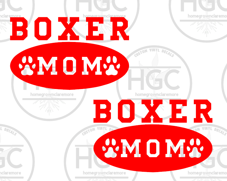 Thumbnail: 2 Pack - Boxer Mom - Dog Lover