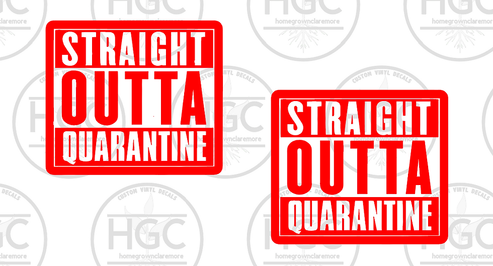 Thumbnail: 2 Pack - Straight Outta Quarantine