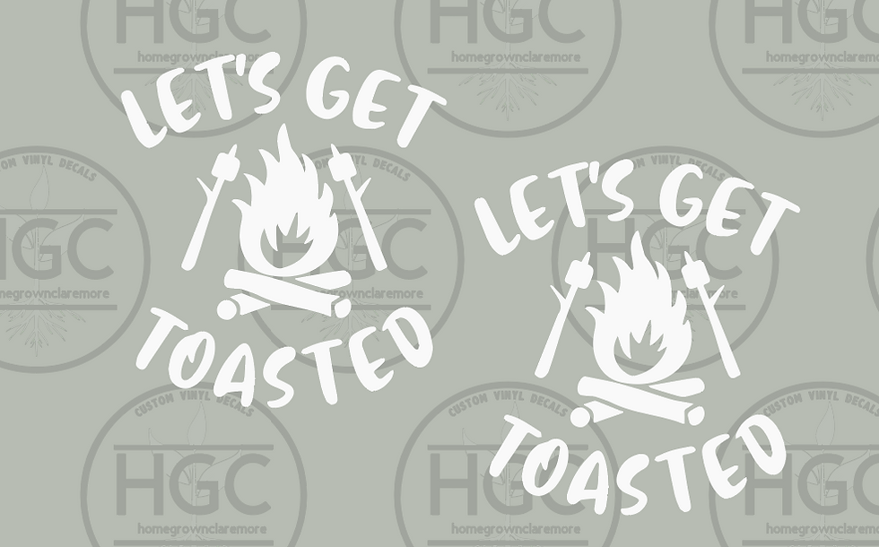 Thumbnail: 2 Pack -  Let's Get Toasted - Campfire