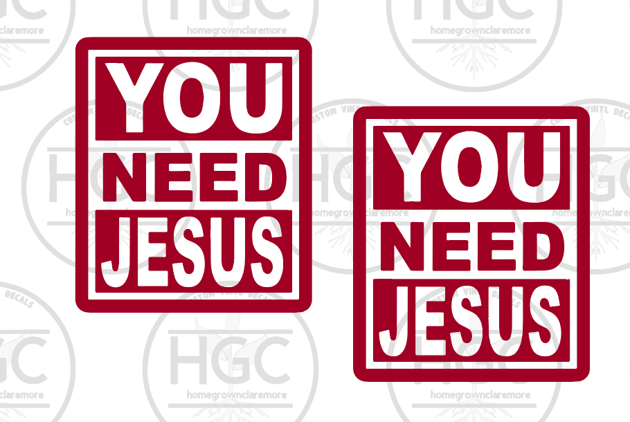 Thumbnail: 2 Pack -  You Need Jesus