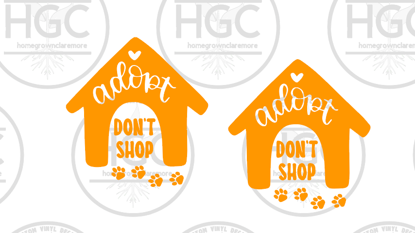 Thumbnail: 2 Pack -  Pet Adoption - Do Not Shop - Adopt
