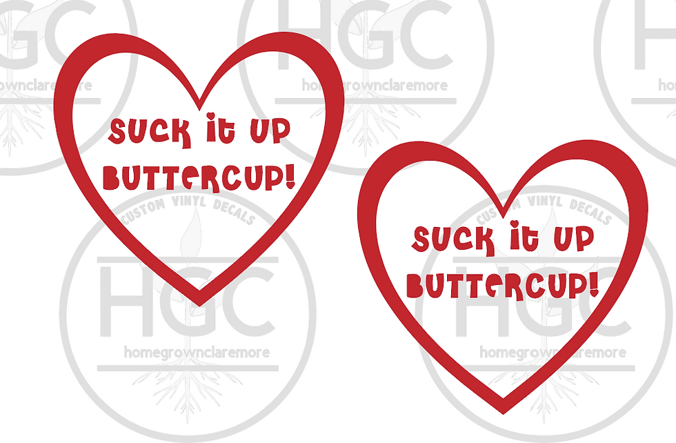 Thumbnail: 2 Pack - Suck it up Buttercup