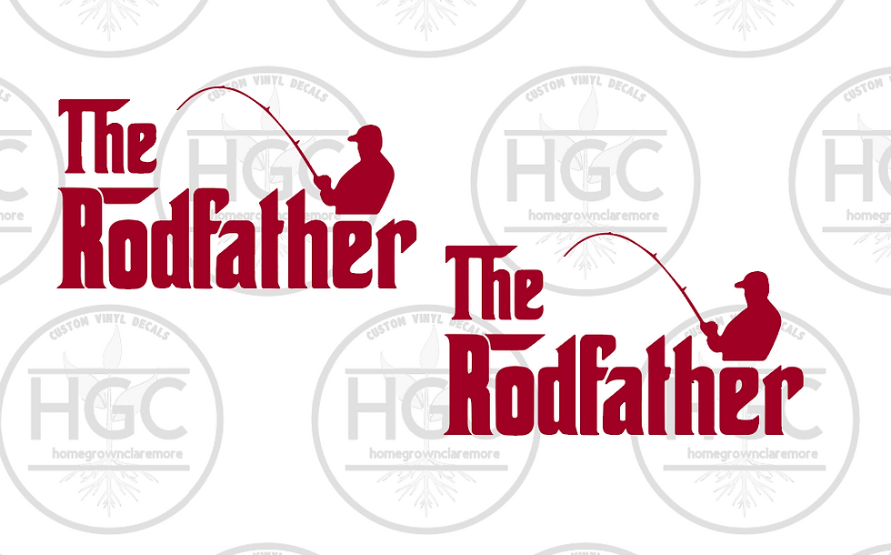 Thumbnail: 2 Pack -  The Rodfather Love to Fish