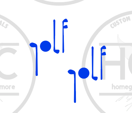Thumbnail: 2 Pack - Golf Clubs