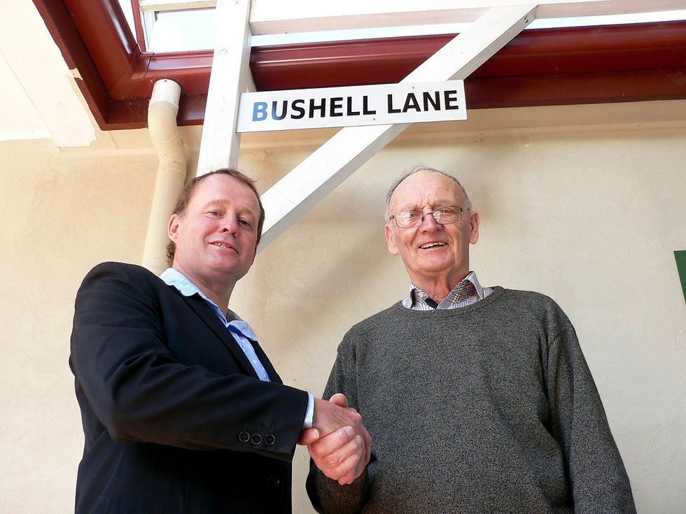 Men's shed opening