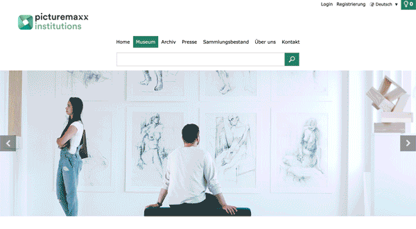 picturemaxx Institutions Website