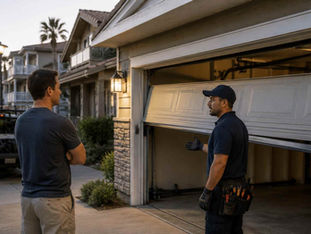 Where to find 24/7 emergency garage door service in Huntington Beach?