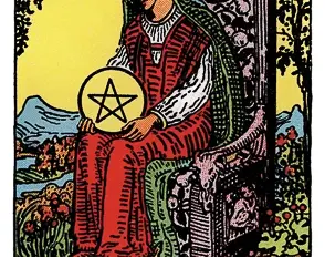 King of Pentacles and Queen of Pentacles