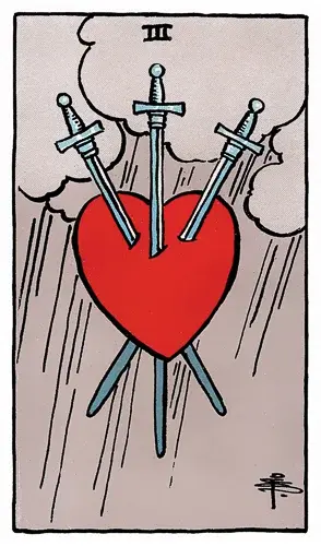 Three of Swords Tarot