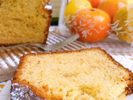 Cake au citron confit sucré et huile d’olive