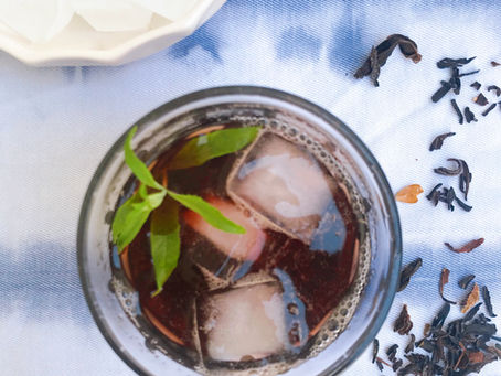 Karkadé ou limonade aux fleurs d’hibiscus