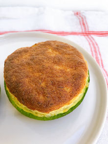 Courgettes rondes soufflées