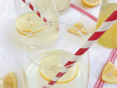 Almíbar de limón para limonada casera