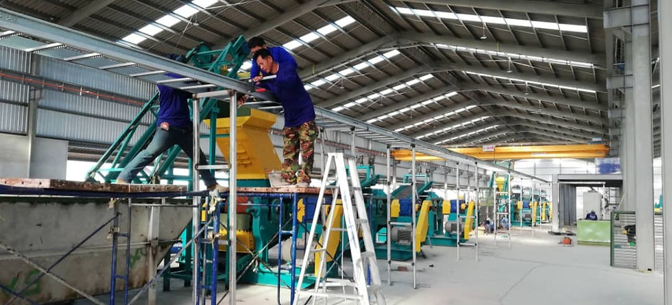 塑胶整体生产线 CRUMB Rubber Processing Line