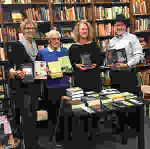 Dick at the 1st Thursday Book Signing