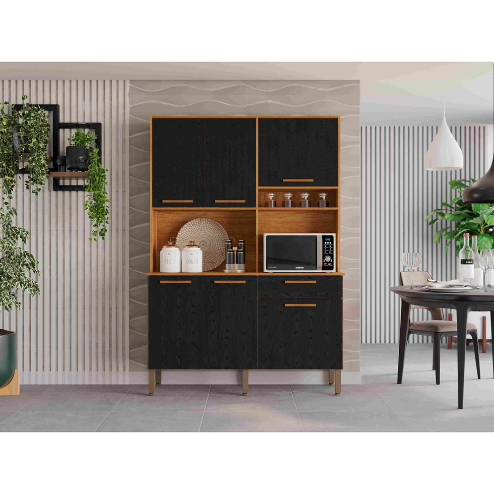 Miniatura: Kit Cozinha New Siena 6 Portas e 1 Gaveta