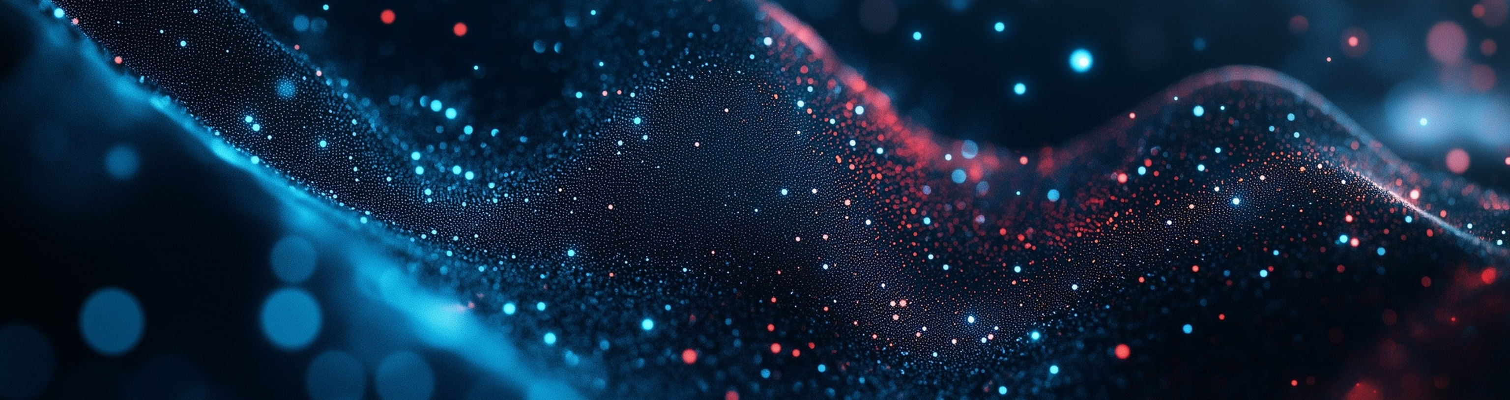 Quantum Data Flow, Tech Background. Future technology digital abstract background concept.