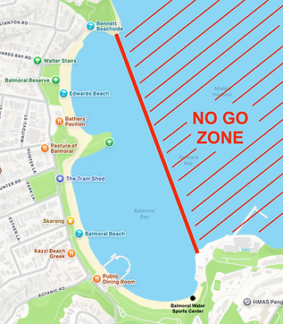 Paddling hire area