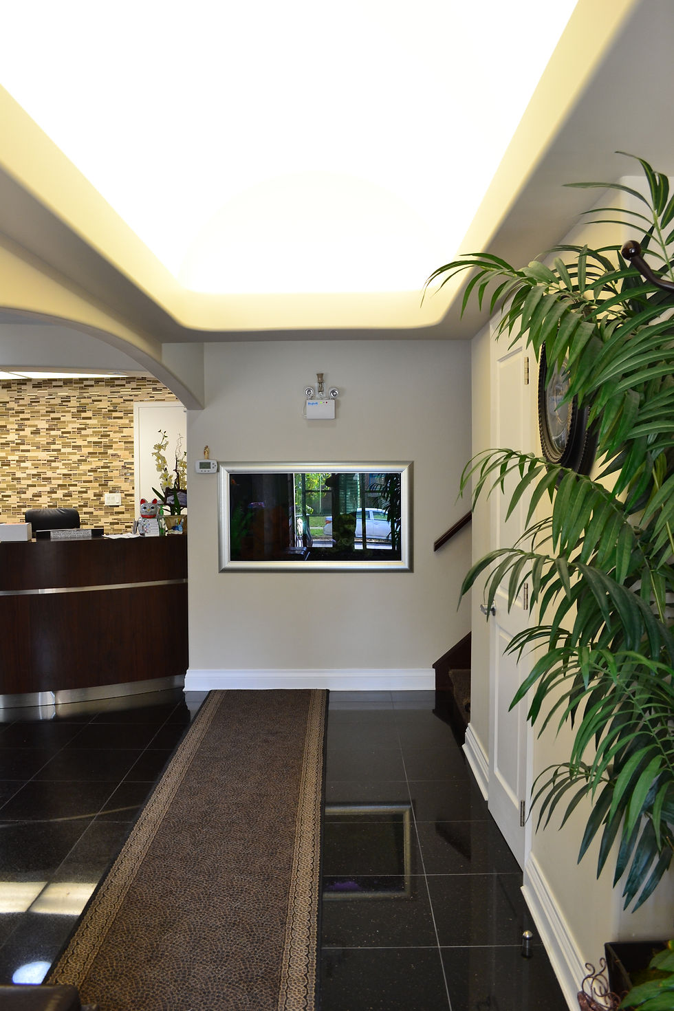 Fishtank entrance