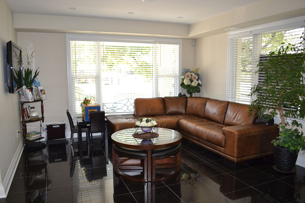 The "at-home' seating area