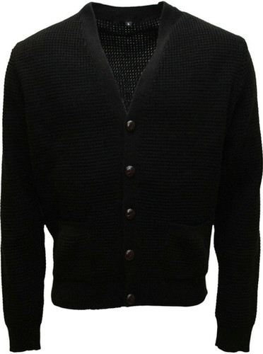 Cardigan Skinhead Vintage Senape Da Uomo - Mazeys UK - Foto 4