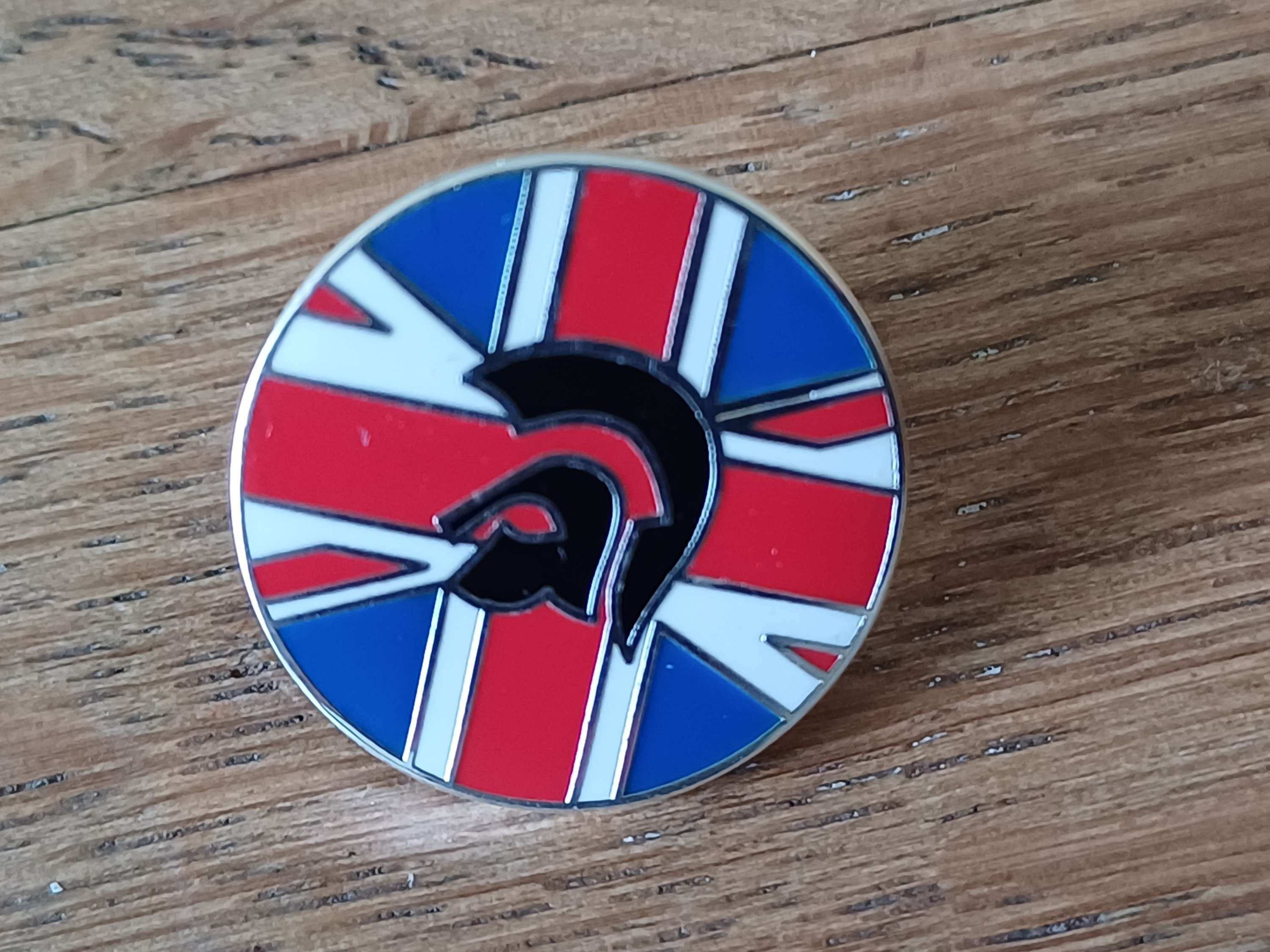 Union Jack badge