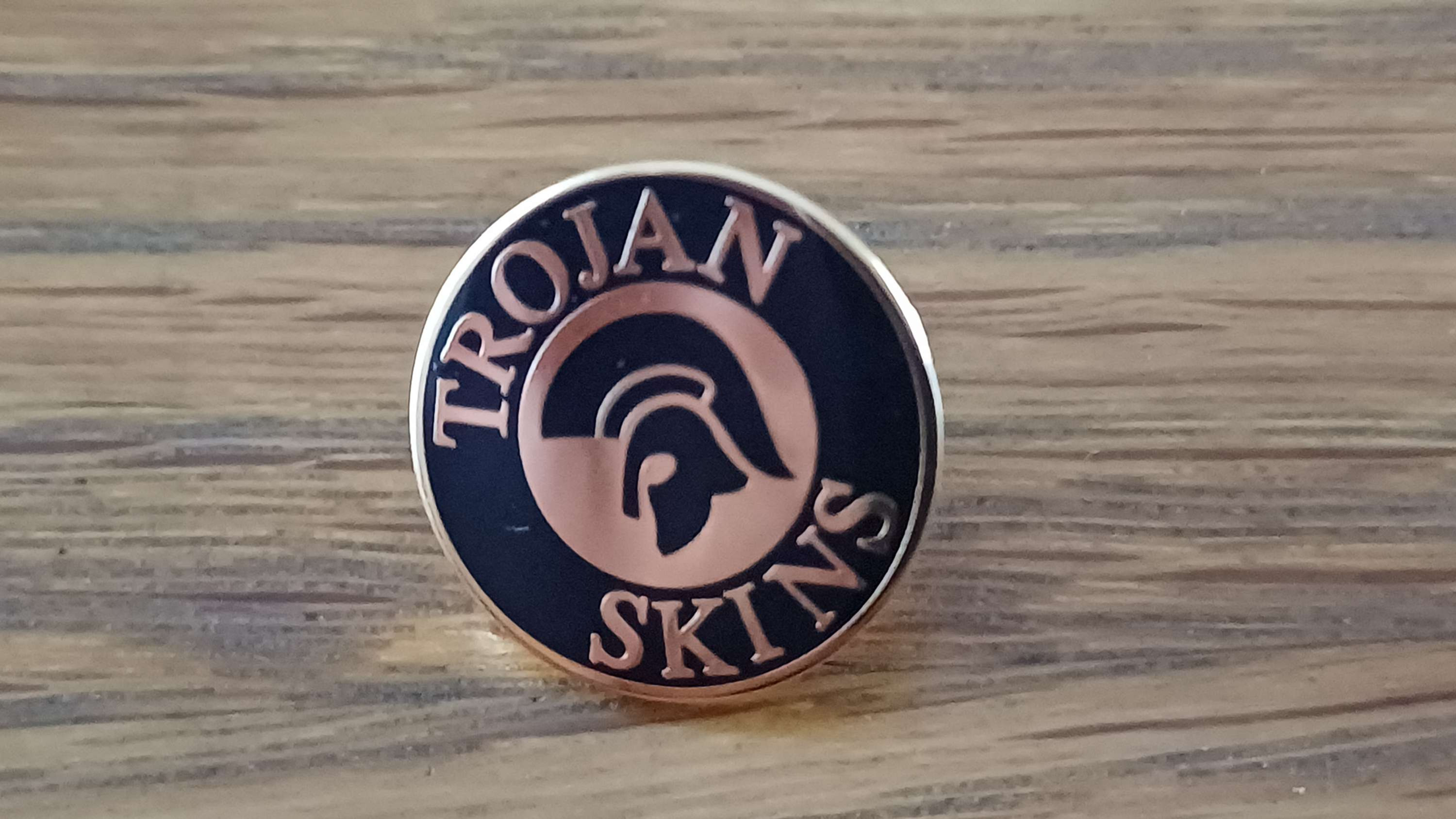 Trojan skin badge