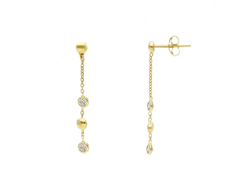 Orecchini RAGGI Oro18kt cod.RAORO24