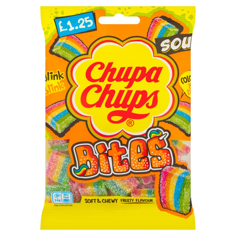 Chupa Chups Soue Bites Fruity Flavour