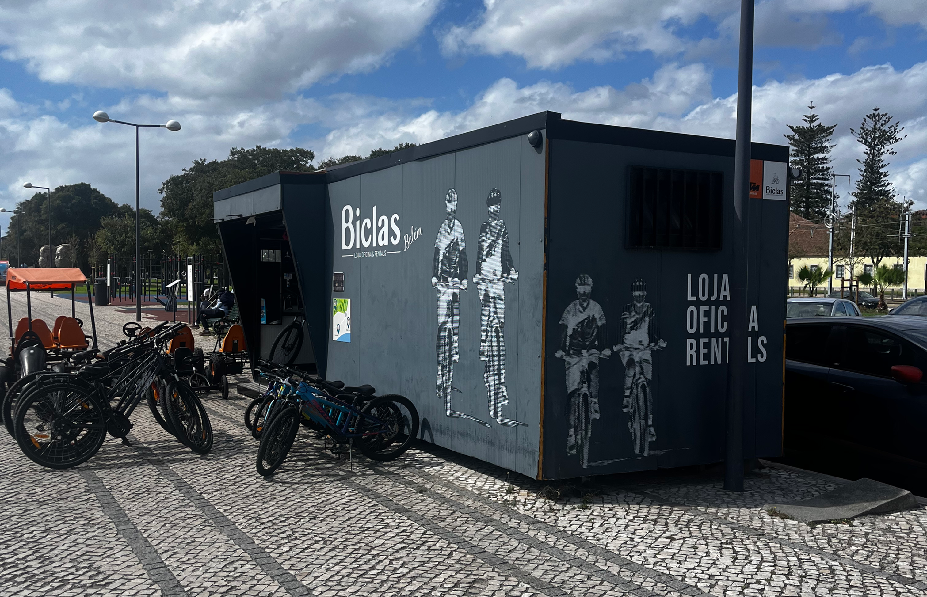 Biclas Modular Bike Rental Facility - Lisbon