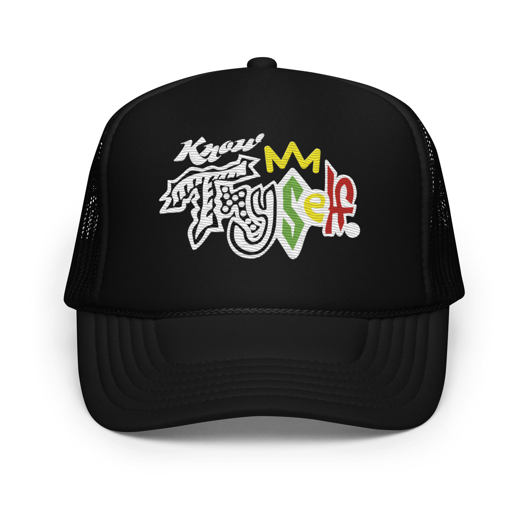 Know Thyself 90's Style Embroidered Trucker Hat