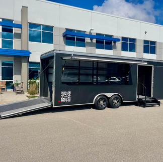 Custom Luxury Mobile Business Trailer