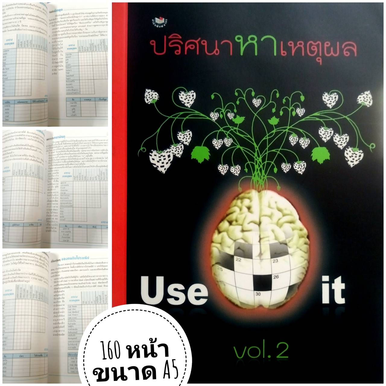 สมุดเกมปริศนาหาเหตุผล