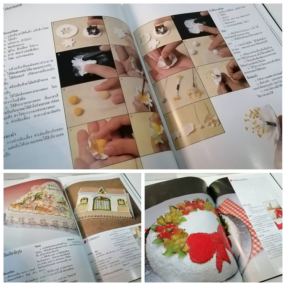 ภาพขนาดย่อ: ตำราการแต่งหน้าเค้ก ปกแข็ง หนังสือหายาก
