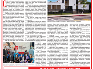 Pasadena Star News - CSC Health alarga los servicios sanitarios a Pasadena