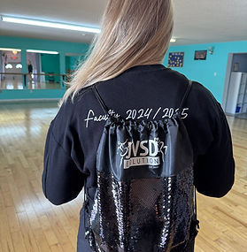 JWSD Logo Sparkle Cinch Sack 